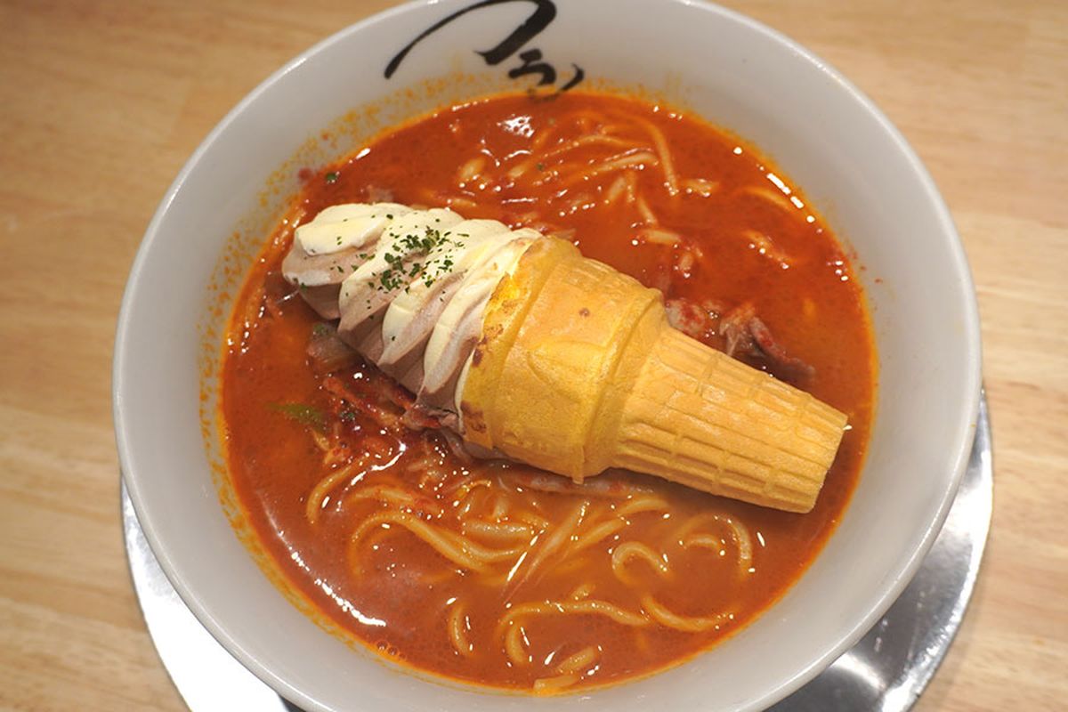 Tak Cuma di Indonesia, 'Penistaan' Ramen Es Krim Juga Ada di Jepang