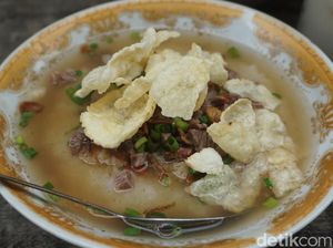 Foto: Bubur Pekong yang Legend Buat Sarapan di Singkawang