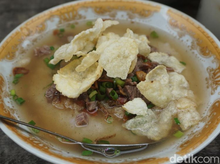 Foto: Bubur Pekong yang Legend Buat Sarapan di Singkawang