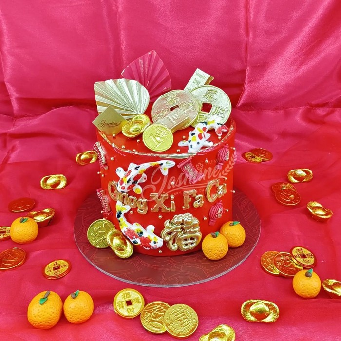 Cake tema Imlek Cake tema Imlek