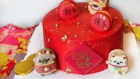 Siapapun ingin mendapatkan keberuntungan di tahun baru. Oleh karenanya masyarakat China selalu menghadirkan makanan yang memiliki makna keberuntungan.  Foto: instagram @nirvanadesert
