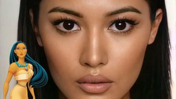 Pocahontas. Foto: Instagram/Hidreley