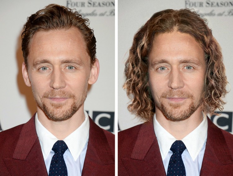 Fotoinet ketika para aktor hollywood diedit rambut gondrong