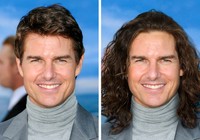 Fotoinet ketika para aktor hollywood diedit rambut gondrong