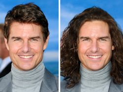 Begini Wajah Aktor Hollywood Diedit Berambut Bak Wanita, Tetap Tampan?