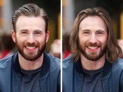 Begini Wajah Aktor Hollywood Diedit Berambut Bak Wanita, Tetap Tampan?