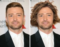 Fotoinet ketika para aktor hollywood diedit rambut gondrong