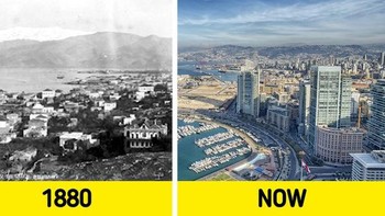 Penampakan kota Beirut, Lebanon. Foto: Brightside