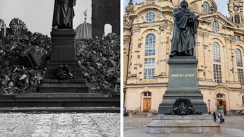 Patung Martin Luther, Dresden. Foto: Brightside