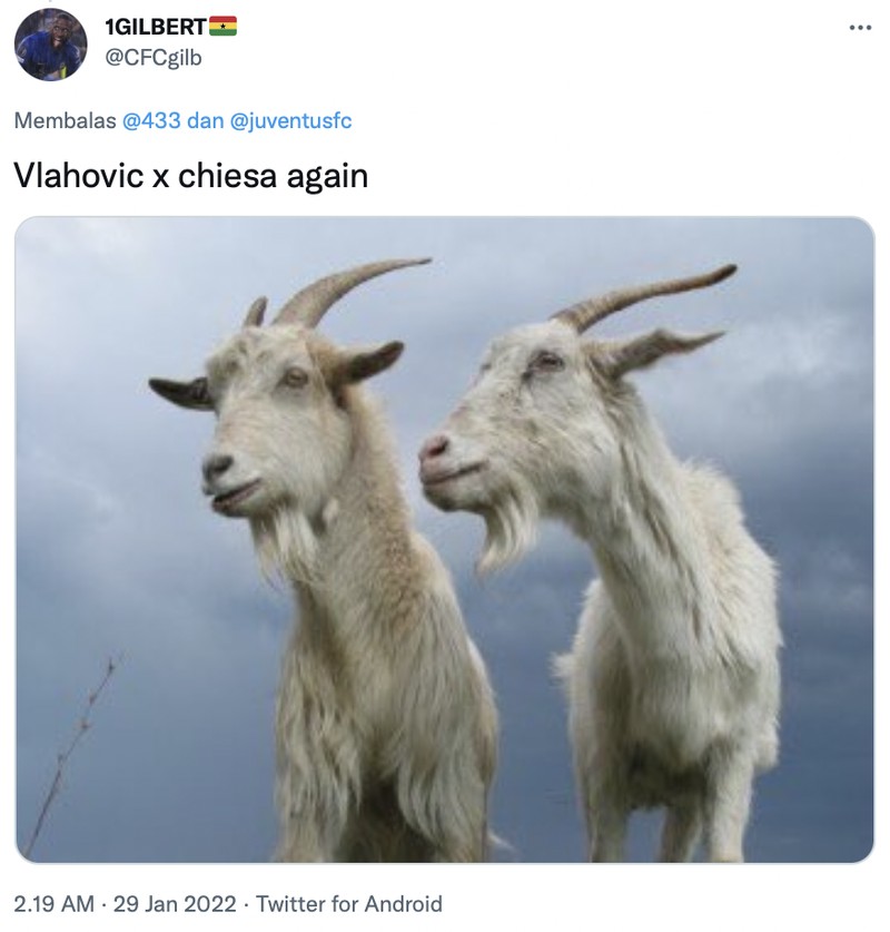 Meme Arsenal gagal datangkan Vlahovic jadi salah satu juru gedor di tim Meriam London.