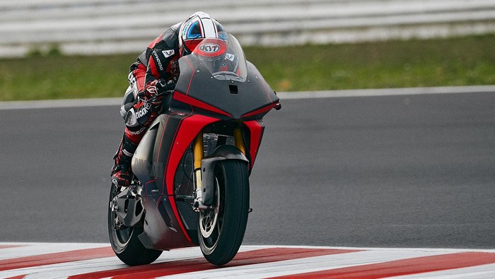 Motor listrik prototipe Ducati V21L