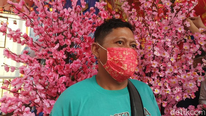 Salah satu pedagang Glodok (Karin Nur Secha/detikcom)