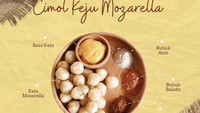 Bagi penggemar keju, ada lagi nih cimol keju yang menggunakan mozarella dengan saus keju dan bubuk balado sebagai pelengkap. Menu ini bisa dipesan di @cimoleleh.cilegon harganya sekitar Rp 18.750. Foto: Instagram