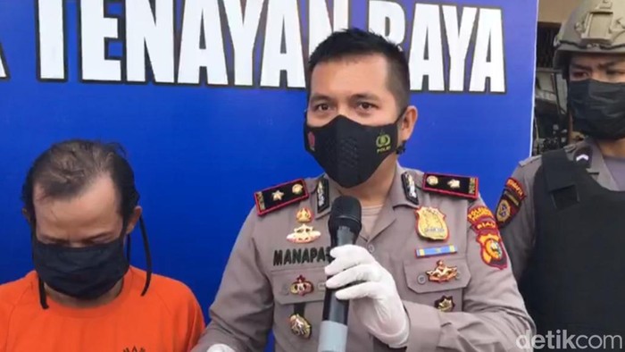 Ayah di Pekanbaru tega membakar 2 anaknya gegara cemburu dengan istri