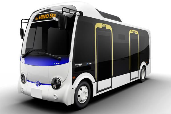 Bus listrik Hino Z EV yang akan diluncurkan di Jepang tahun 2022