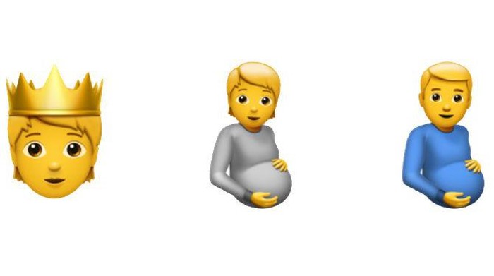 Emoji pria hamil