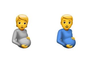Arti Emoji Pria Hamil, Mengandung atau Kenyang Makan?