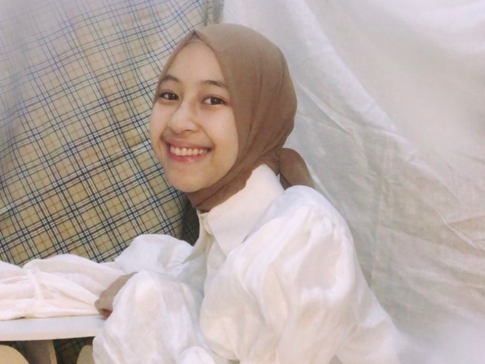 Gaya hijab Adiba Khanza