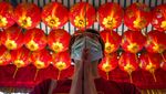 Gemerlap Lampion Sambut Imlek di Sejumlah Negara
