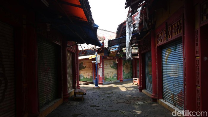Kampung China Cibubur Tak Lagi Bersuka Cita Sebelum pandemi merebak, salah satu kawasan yang ramai jelang Imlek yakni Kampung China, Cibubur. Seperti apa kondisi terkininya?