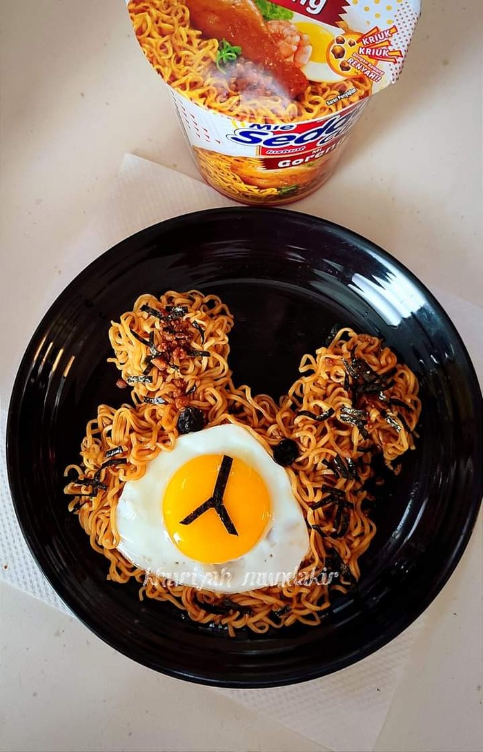 Kreasi Mie Goreng Cantik ala Netizen