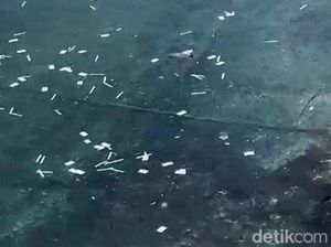 Polisi Cari Unsur Kesengajaan Pembuangan Bungkus Bekas Antigen di Selat Bali