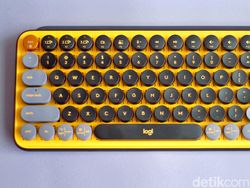 Logitech Pop Keys, Tampil Stylish Bergaya Klasik Bikin Seru WFH
