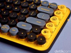 Logitech Pop Keys, Tampil Stylish Bergaya Klasik Bikin Seru WFH