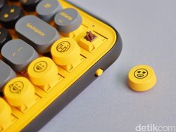 Logitech Pop Keys, Tampil Stylish Bergaya Klasik Bikin Seru WFH
