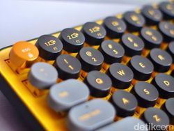 Logitech Pop Keys, Tampil Stylish Bergaya Klasik Bikin Seru WFH