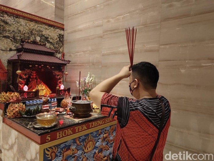 Pelaksanaan Imlek 2022 di Vihara Ananda Avalokitesvara, Rangkasbitung.