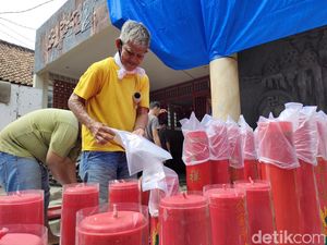 2 Tahun Perayaan Imlek di Vihara Rangkasbitung Tanpa Pertunjukan Barongsai