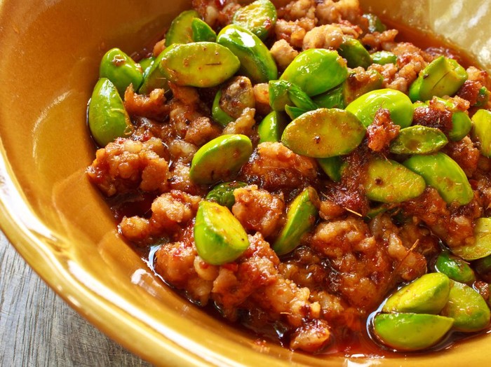 Resep Sambal Pete Udang Cincang