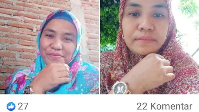 Sayembara orang hilang di facebook, Sulastri (35) warga Kecamatan Tangen.