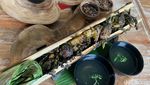 Maknyus! Sei Sapi Gurih Dibakar Dalam Bambu Selama 5 Jam