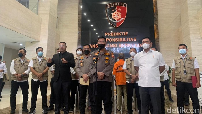 Ungkap kasus pupuk bersubsidi oleh Bareskrim Polri (Mulia Budi/detikcom)