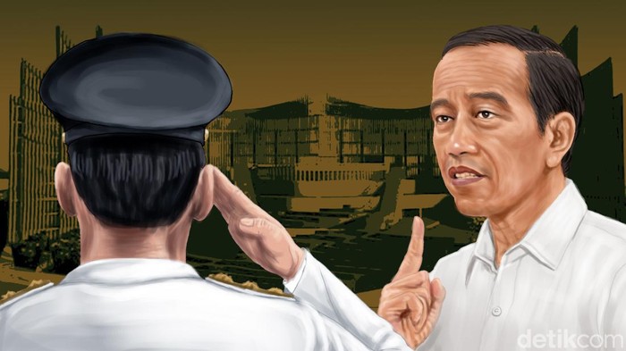 Ilustrasi IKN Nusantara ambisi Jokowi.