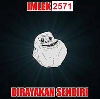 Meme yang khusus ditujukan untuk para jomblo. Kira-kira Tahun Baru Imlek yang ke berapa nih kamu udah punya pasangan? Foto: 1cak.com