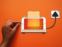 Karya Seni Ilusi Mata Bermodal iPhone dan Kertas