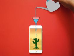 Karya Seni Ilusi Mata Bermodal iPhone dan Kertas