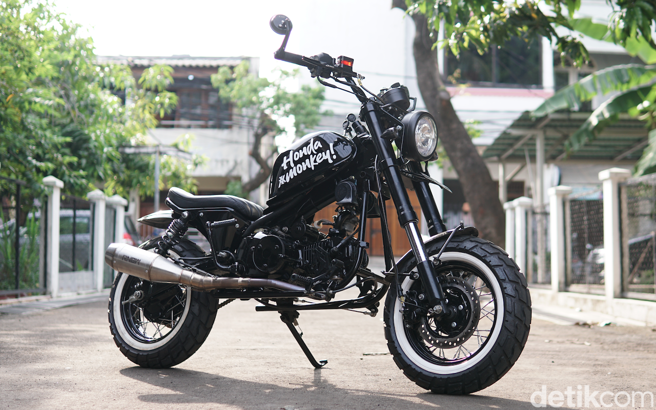 Modifikasi Honda Karisma 2004 Jadi Honda Monkey Bobber