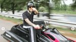 Bukan di Air, Jet Ski Ini Meluncur di Aspal