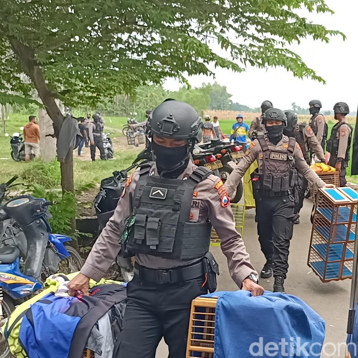 Polisi gerebek judi merpati di Probolinggo