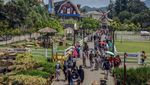 Potret Berbagai Tempat Wisata yang Ramai saat Libur Imlek