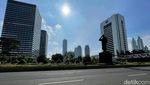 Lengangnya Jalanan Jakarta Saat Libur Imlek