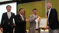 PT Internasional Green Energi (IGE), salah satu penyedia energi biomassa terbesar di Tanah Air telah berhasil meraih Green Gold Label (GGL) Certificate.