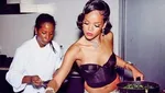 Pose Keren Rihanna Saat Belanja di Supermarket dan Makan Es Krim