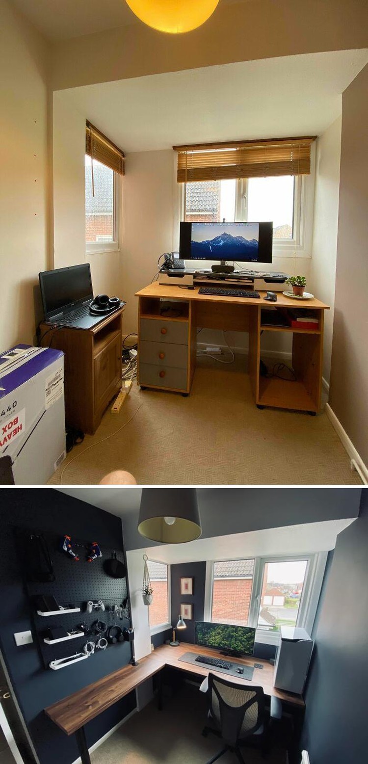 Before after renovasi