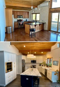 Before after renovasi