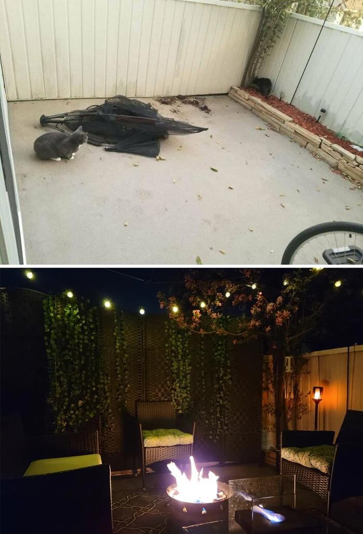 Before after renovasi